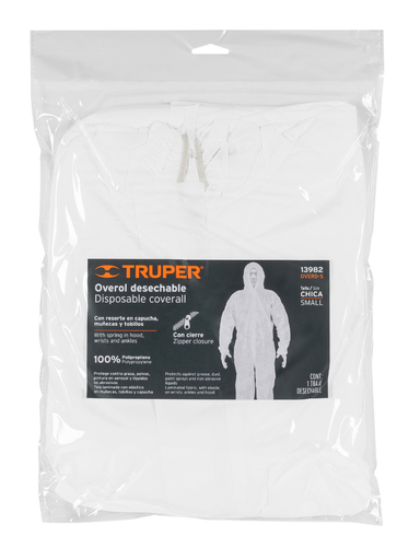 [TRU 13982] OVEROL DESECHABLE CH, TRUPER