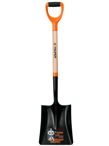 [TRU 17161] PALA T -2000 CUADRADA PUÑO Y