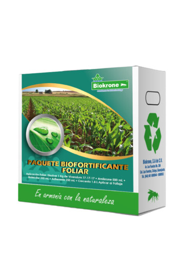 PAQUETE BIOKRONE DESARROLLO (FOLIAR) - KIT