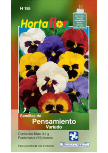 [H188] SEMILLAS DE PENSAMIENTO (VARIADO) - SOBRE HORTAFLOR