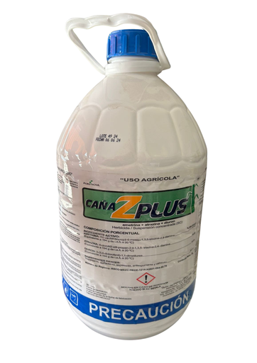 CAÑA Z PLUS (ATRAZINA + AMETRINA + DIURON) - GARRAFA 5 L
