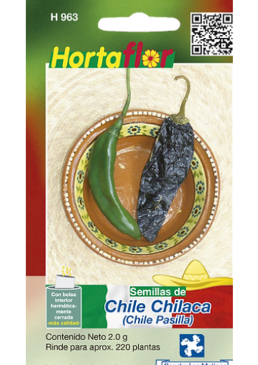 [H963] SEMILLA DE CHILE CHILACA HORTAFLOR