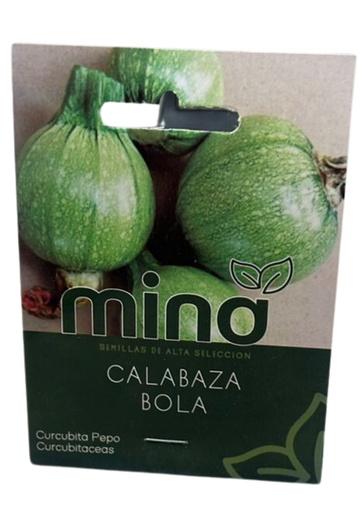 [MINA-9] SEMILLAS DE CALABAZA BOLA - SOBRE MINA