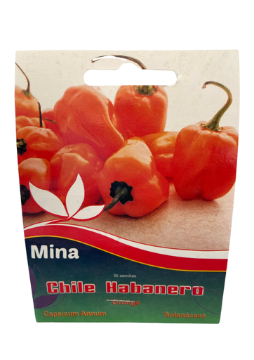 [MINA-19] SEMILLAS DE CHILE HABANERO - PIEZA