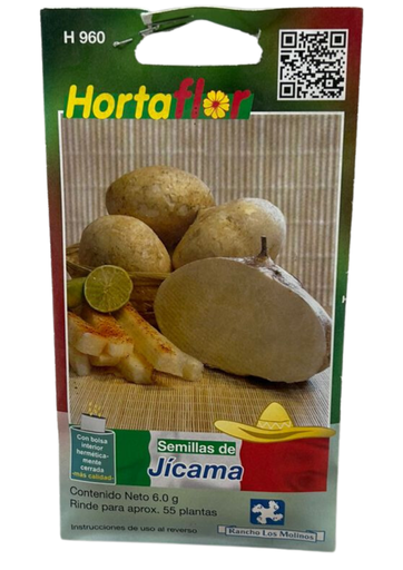 [MINA-30] SEMILLAS DE JICAMA - SOBRE HORTAFLOR