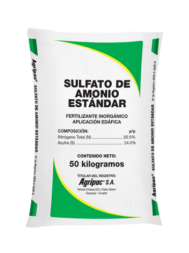 SULFATO DE AMONIO ESTANDAR - SACO 50 KG