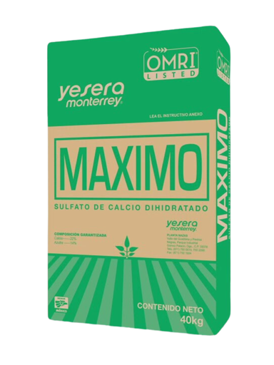 YESO AGRICOLA MTY - SACO 40 KG