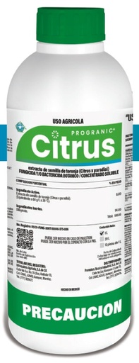 PROGRANIC CITRUS (EXTRACTO DE SEMILLA DE TORONJA) - BOTELLA 1 L
