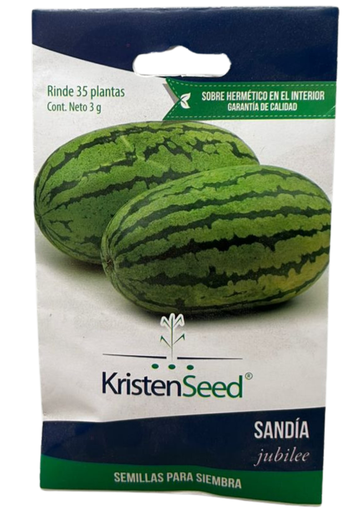SEMILLAS DE SANDIA JUBILEE - 3G PIEZA - KRISTEN SEED