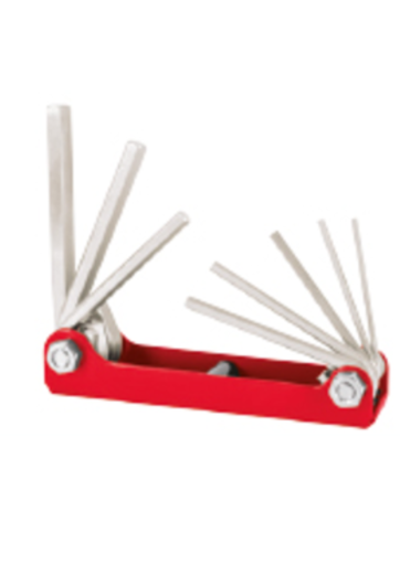 JUEGO DE 8 LLAVES ALLEN (TORX) TIPO NAVAJA