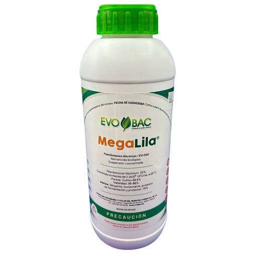 MEGALILA (PAECILOMYCES LILACINIUM) - BOTELLA 1L