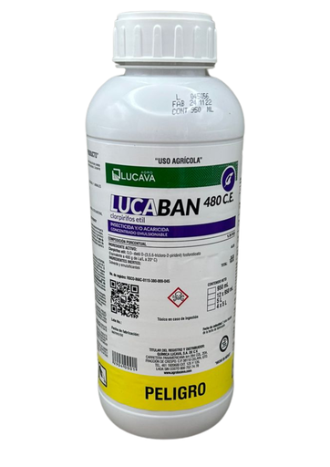 LUCABAN 480 (CLORPIRIFOS) 950ml