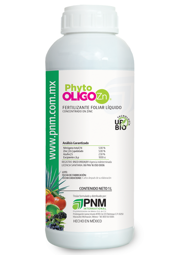 PHYTO OLIGO ZN (CONCENTRADO DE ZINC) 1L