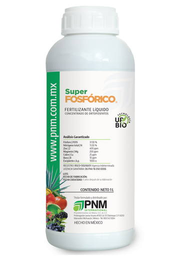 SUPER FOSFORICO (CONCENTRADO DE FOSFORO) 1L