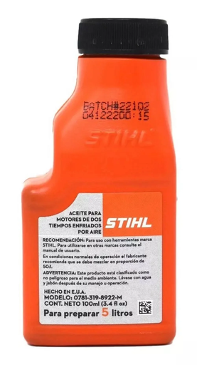 ACEITE PARA MOTOR DE DOS TIEMPOS, 100 ML - 3.4 OZ, STIHL