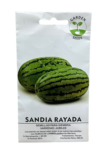 SEMILLAS DE SANDIA RAYADA - GARDEN SEEDS