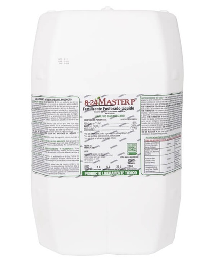 NUTRIENTE 8-24 MASTER P - 20L