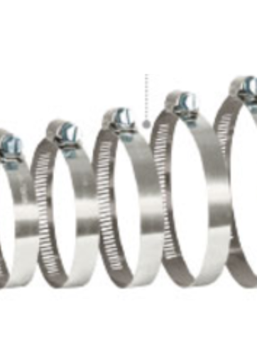 [TRU 44249] ABRAZADERA REFORZADA #64 3-9/16" A 4-1/2", FIERO