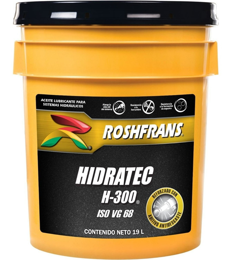 [PT00689] ACEITE HIDRAULICO HIDRATEC H-300 ISO VG 68 CUBETA 19L