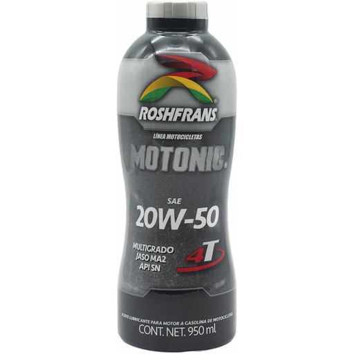 [PT16942] ACEITE MOTONIC 4 TIEMPOS SAE 20W-50 BOTELLA 950 ML