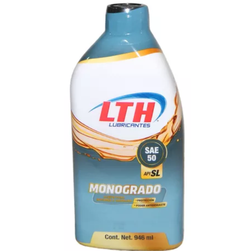 [44G50SL001] ACEITE PARA MOTOR A GASOLINA MONOGRADO API SL SAE 50 LTH - BOTELLA 946 ML