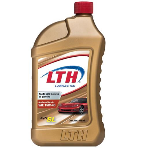 [44G1540SL1] ACEITE PARA MOTOR A GASOLINA MULTIGRADO SAE 15W-40 SL LTH - BOTELLA 946 ML