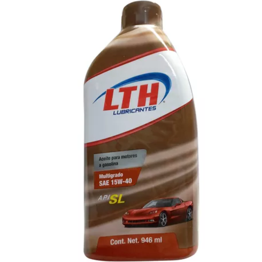 [44G2050SL1] ACEITE PARA MOTOR A GASOLINA MULTIGRADO SAE 20W-50 SL LTH - BOTELLA 946 ML