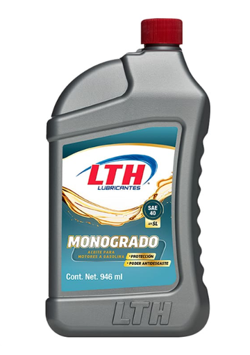 [44G40SL001] ACEITE PARA MOTOR A GASOLINA, MONOGRADO SAE 40 LTH - BOTELLA 1L