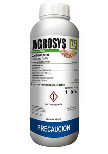 AGROSYS 500 F (CARBENDAZIM) - BOTELLA 1 L