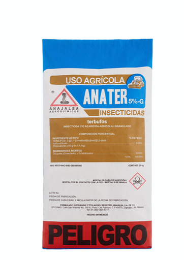 [PT000706] ANATER 5%-G (TERBUFOS) - 20KG