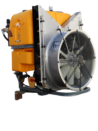 [ATS020AC00B6] ASPERSOR AGRÍCOLA DE TURBINA CAPACIDAD DE 200 L CON BOMBA DE  53 LITROS/MIN (ATOMIZADOR SUSPENDIDO) - PULVERAGRO