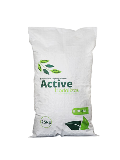 BIOFOM ACTIVE HORTALIZAS (POLVO) - SACO 25KG