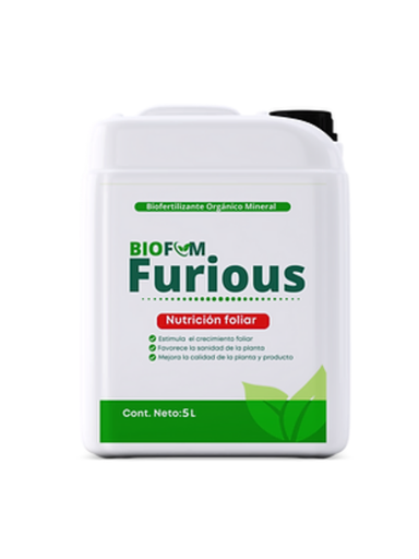 BIOFOM FURIOUS FOLIAR (BIOFERTILIZANTE) - GARRAFA 5L