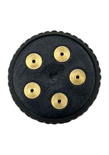 [BS-5] BOQUILLA DE 5 SALIDAS - NEGRA