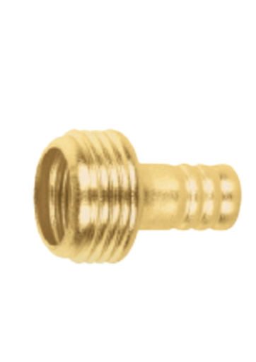 [TRU 26031] CONECTOR DE LATON MACHO, ESPIGA 1/2, PRETUL