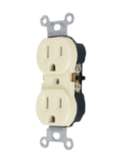 [TRU 48311] CONTACTO DUPLEX 2 POLOS, 3 HILOS