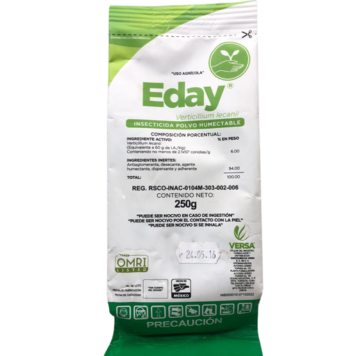 EDAY (VERTICILLIUM LECANII) - BOLSA 250 GR