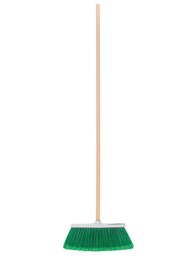 [TRU 57055] ESCOBA DE VINILO, GRANDE TIPO CEPILLO 30 CM, KLINTEK