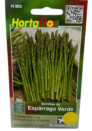 [H803] ESPARRAGO VERDE - SOBRE HORTAFLOR